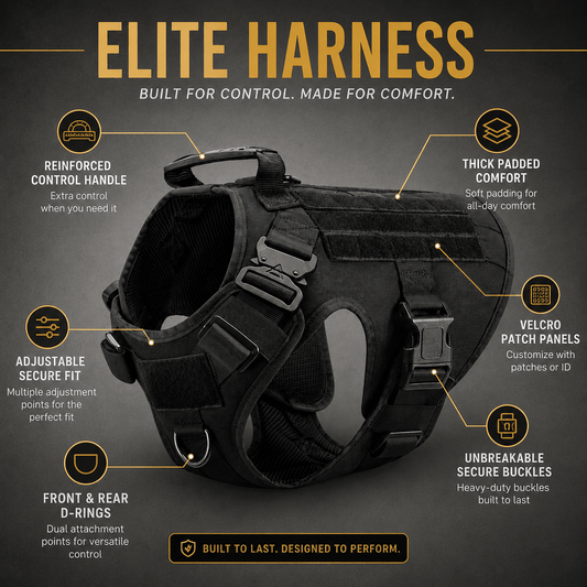 Dog Harness – Elite - Imperial Pawz