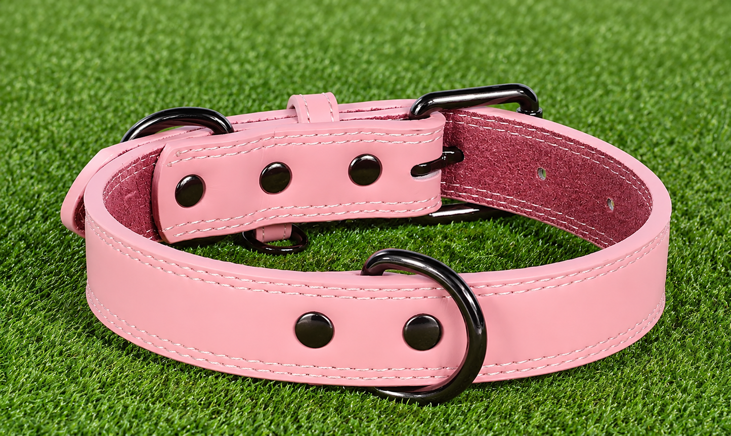 Leather Dog Collar - Classic
