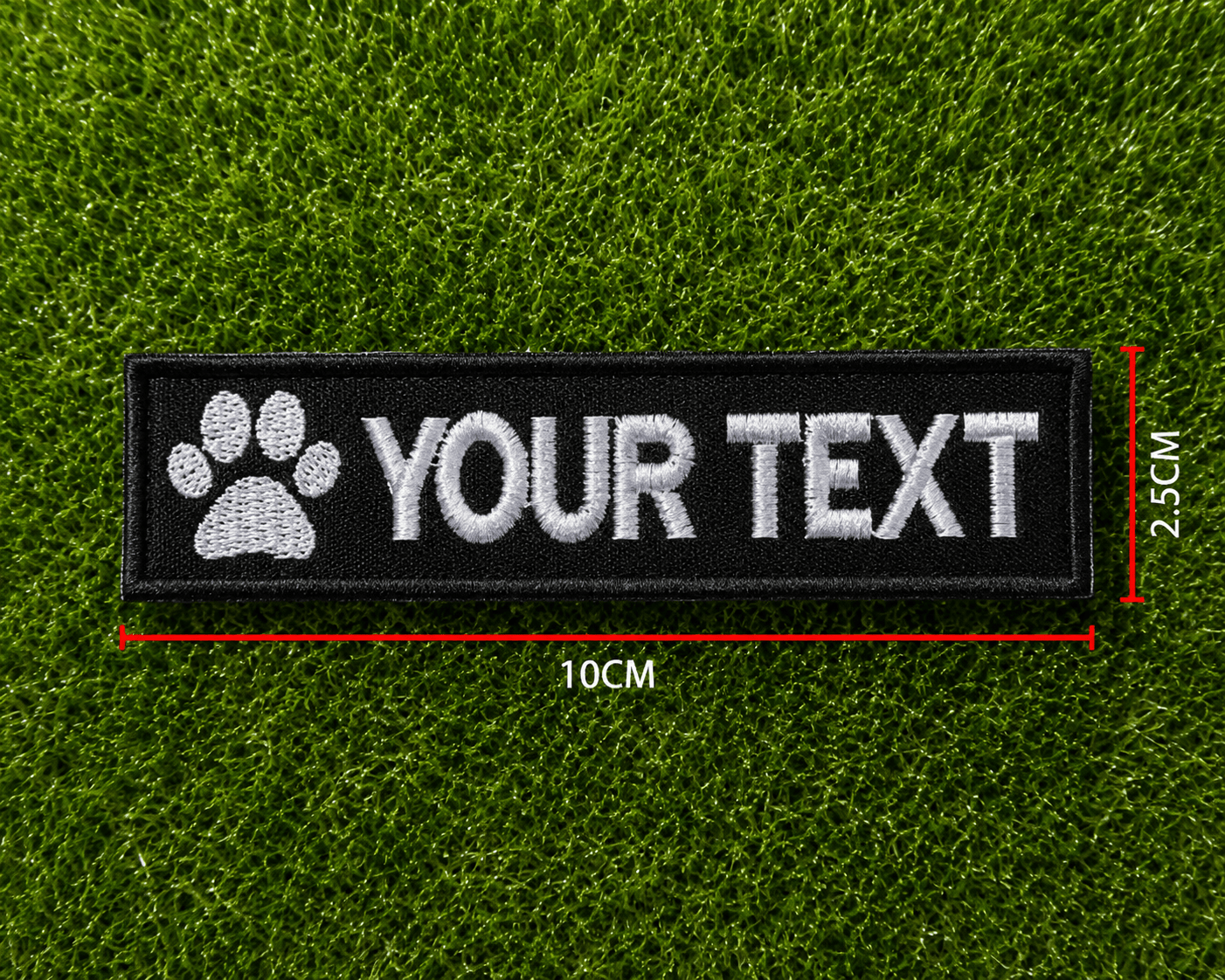 Velcro Patch - Custom Text - Imperial Pawz