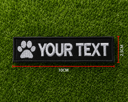 Velcro Patch - Custom Text - Imperial Pawz